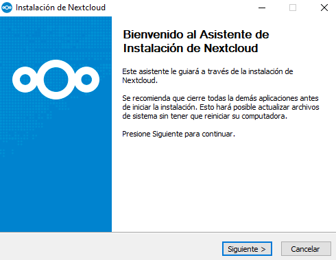 Archivo:Nextcloud clientes Windows 1.png