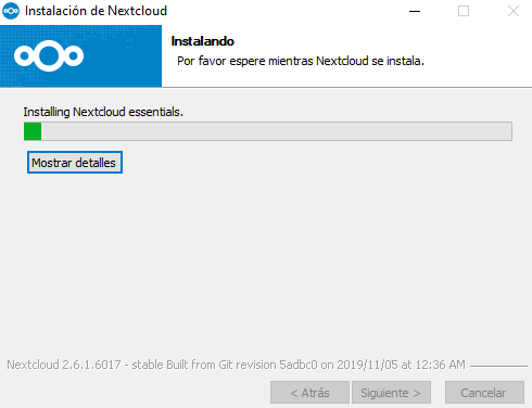 Archivo:Nextcloud clientes Windows 4.png